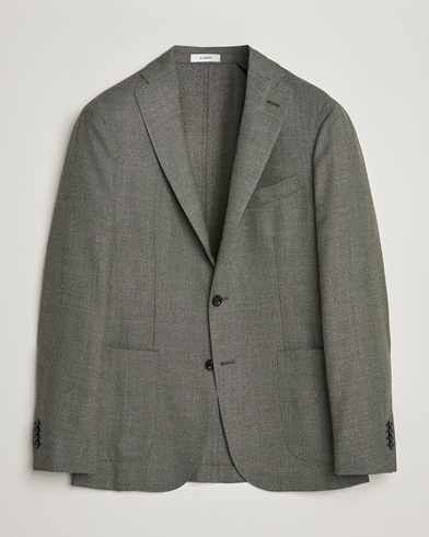 Herren | Sakkos | Boglioli | K Jacket Wool Hopsack Blazer Sage Green