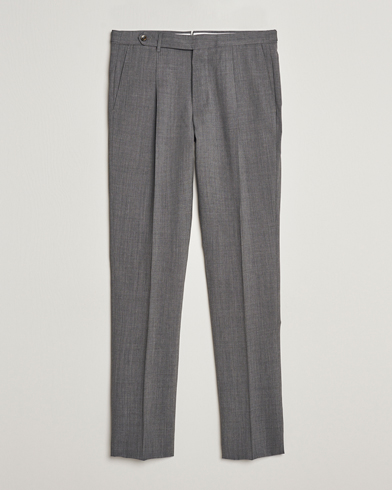 Herren | Anzughosen | PT01 | Gentleman Fit Wool Stretch Trousers Medium Grey