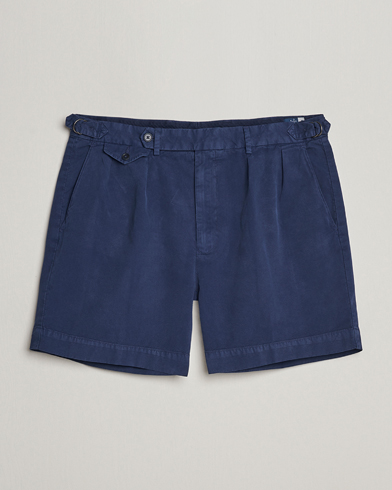Herren | Shorts | Polo Ralph Lauren | Pleated Featherweight Twill Shorts Newport Navy