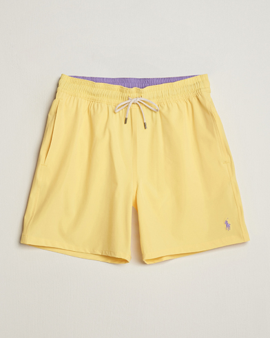 Herren | Badeshorts mit Schnürung | Polo Ralph Lauren | Recycled Traveler Boxer Swimshorts Oasis Yellow