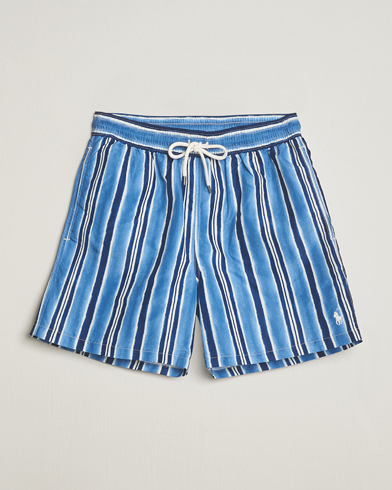 Herren | Badehosen | Polo Ralph Lauren | Recyceled Traveler Striped Swimshorts Saltwashed