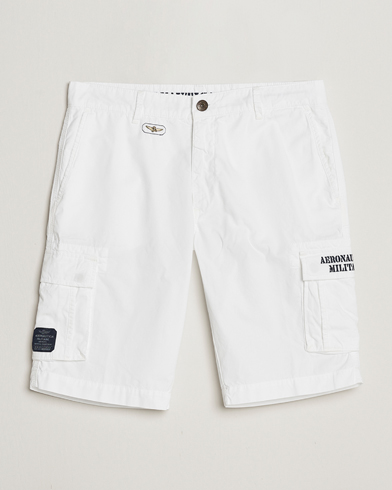 Herren | Summer | Aeronautica Militare | BE066 Cargo Shorts Off White