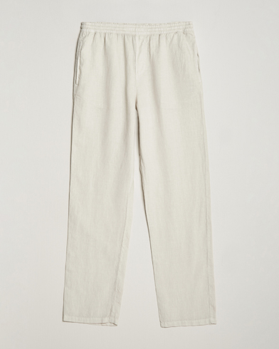 Herren | Hosen | Aspesi | Ventura Drawstring Linen Pants Light Beige