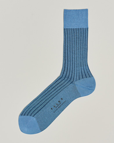 Herren | Neue Produktbilder | Falke | Shadow Stripe Sock Light Blue/Navy