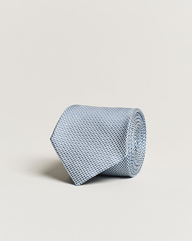 Herren | Krawatten | Brioni | Structured Silk Tie Light Blue
