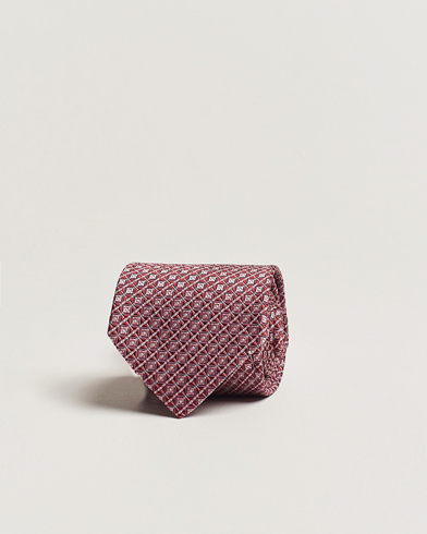Herren | Krawatten | Brioni | Structured Silk Tie Dark Red