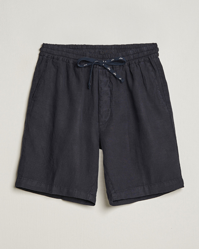 Herren | Shorts | Altea | Linen Drawstring Shorts Navy