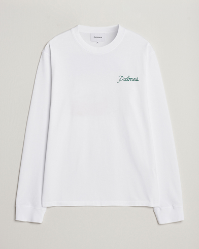 Herren | Langarm T-Shirt | Palmes | Sunset Long Sleeve T-Shirt White