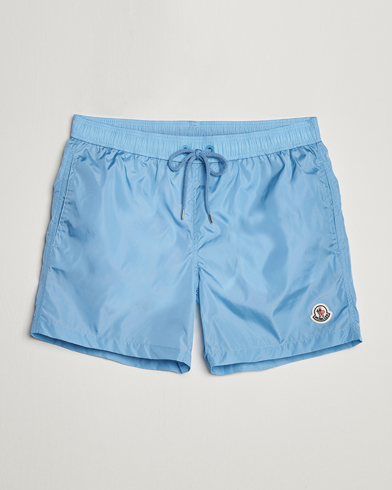 Herren | Badehosen | Moncler | Nylon Swim Shorts Light Blue
