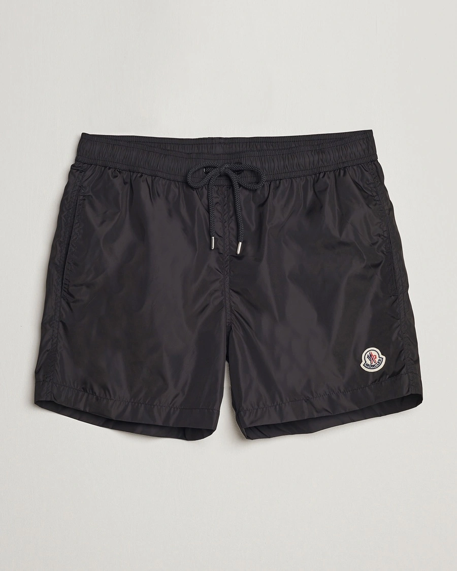 Moncler Nylon Swim Shorts Black – Schwarz