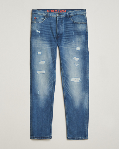 Herren | Tapered fit | HUGO | 634 Tapered Fit Stretch Jeans Bright Blue