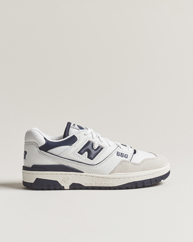 Herren | Sneaker mit niedrigem Schaft | New Balance | 550 Sneakers White/Navy