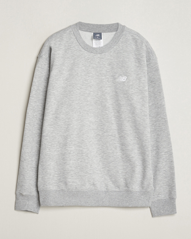 Herren | Graue Sweatshirts | New Balance | Essentials French Terry Sweatshirt Athletic Grey