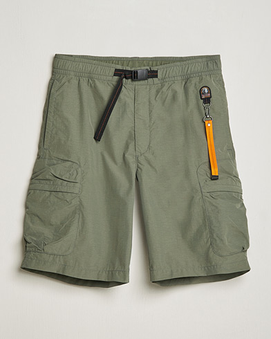 Herren | Cargoshorts | Parajumpers | Walton Vintage Nylon Shorts Thyme Green