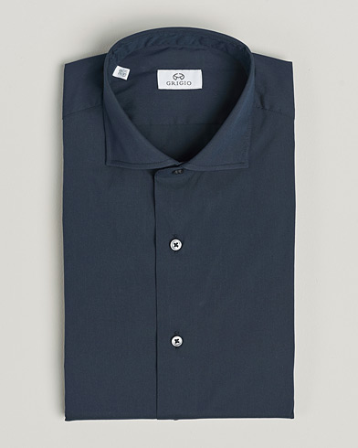 Herren | Formelle Hemden | Grigio | Comfort Stretch Dress Shirt Navy