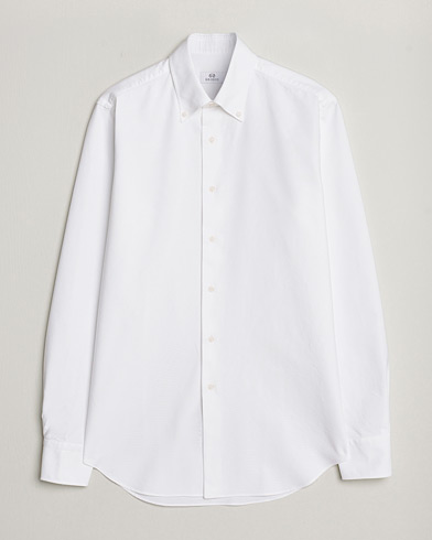 Herren | Oxfordhemden | Grigio | Oxford Button Down Shirt White