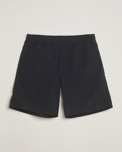 Herren | Badehosen | Moncler | Lettering Logo Swim Shorts Black