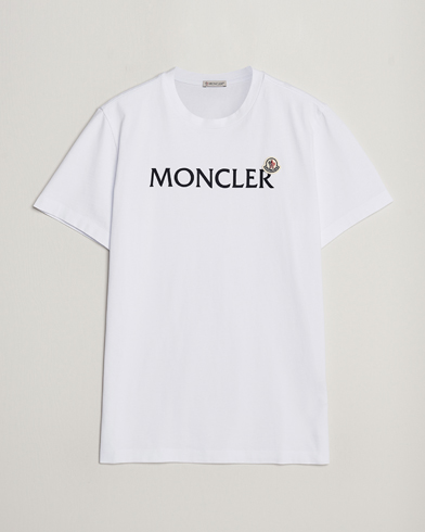 Herren | Moncler | Moncler | Lettering Logo T-Shirt White