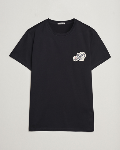 Herren | Moncler | Moncler | Double Logo T-Shirt Black