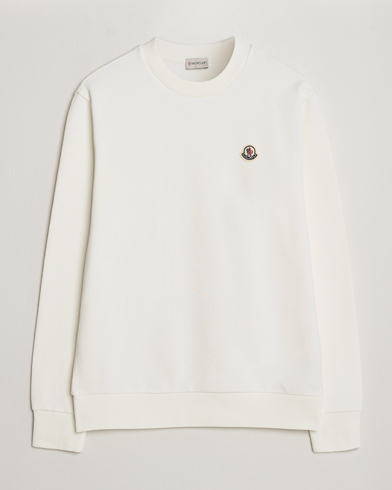 Herren | Pullover | Moncler | Logo Sweatshirt Off White