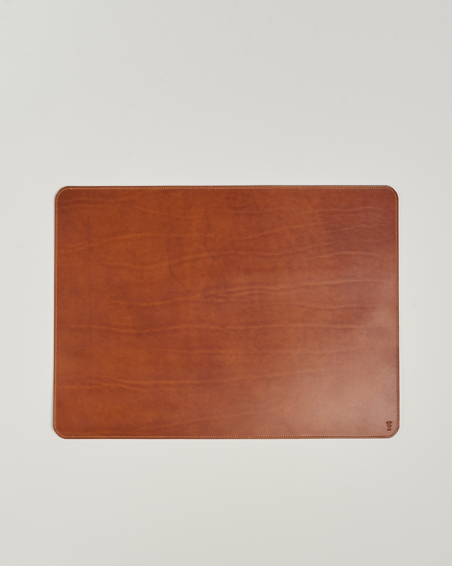 Tärnsjö Garveri Leather Desk Mat Light Brown – Braun