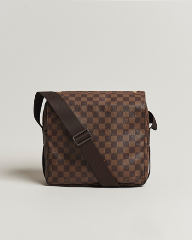 Herren | Pre-Owned & Vintage Bags | Louis Vuitton Pre-Owned | Naviglio Messenger Bag Damier Ebene 