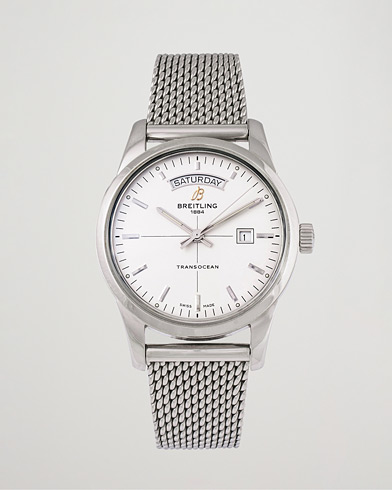 Gebraucht | Pre-Owned & Vintage Watches | Breitling Pre-Owned | Transocean A45310 Silver