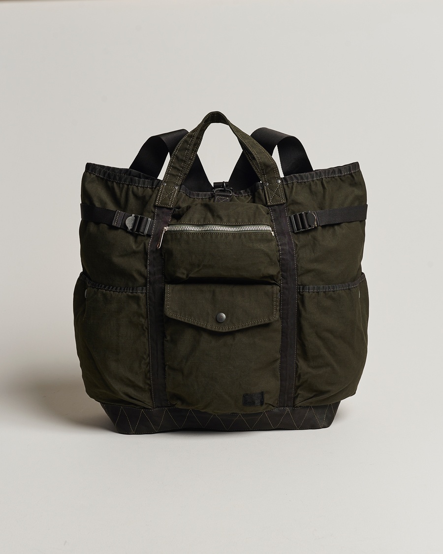 Porter-Yoshida & Co. Crag 2Way Rucksack Khaki – Grün