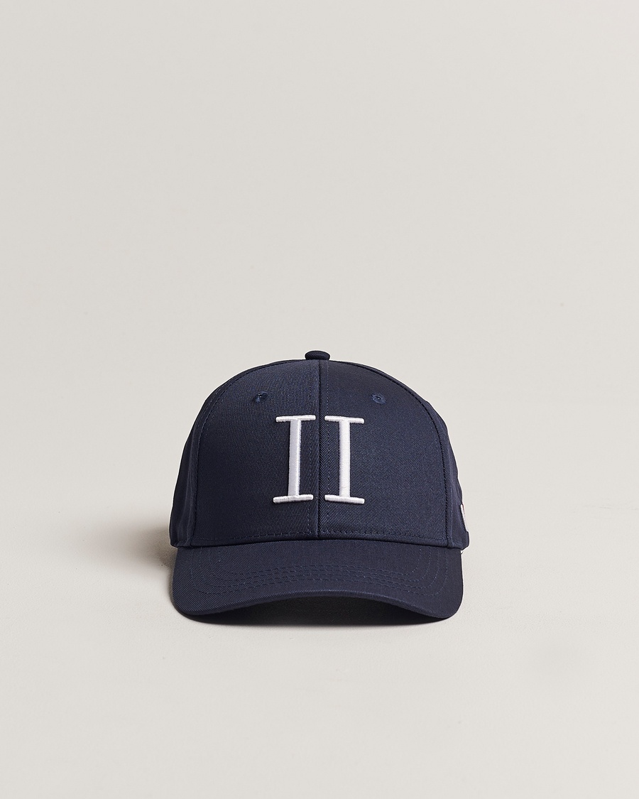 LES DEUX Encore Organic Cotton Baseball Cap II Dark Navy – Blau