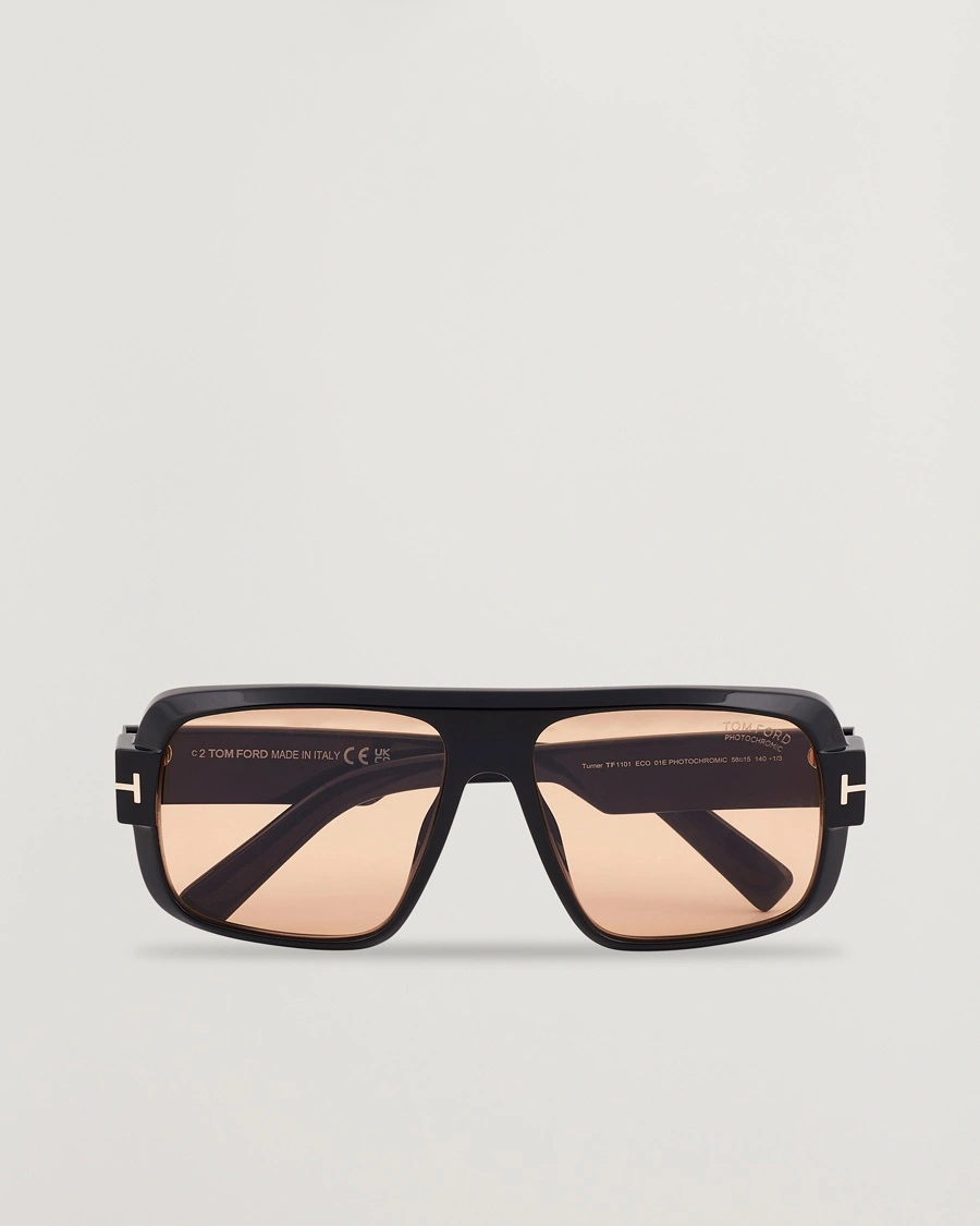 Tom Ford Turner FT1101 Sunglasses Black/Brown – Schwarz