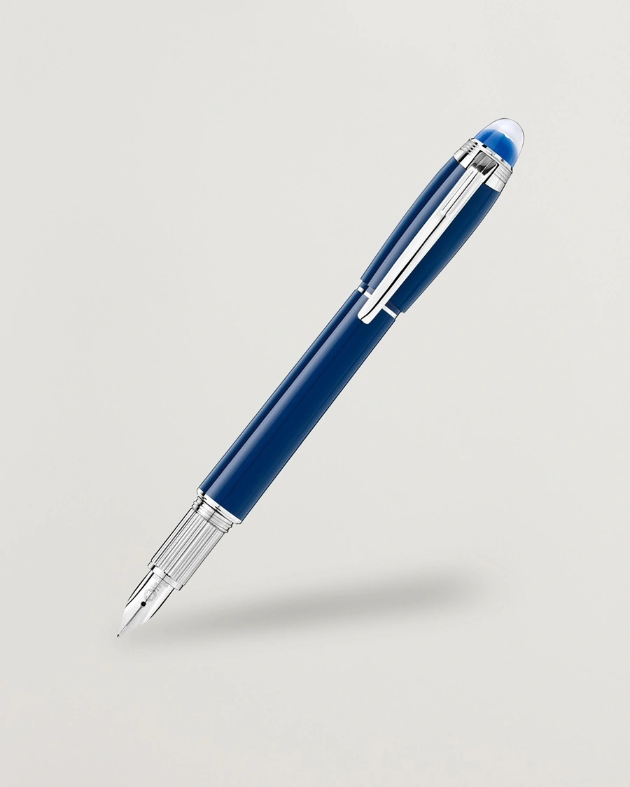 Montblanc StarWalker Blue Planet Precious Resin FP Blue – Blau