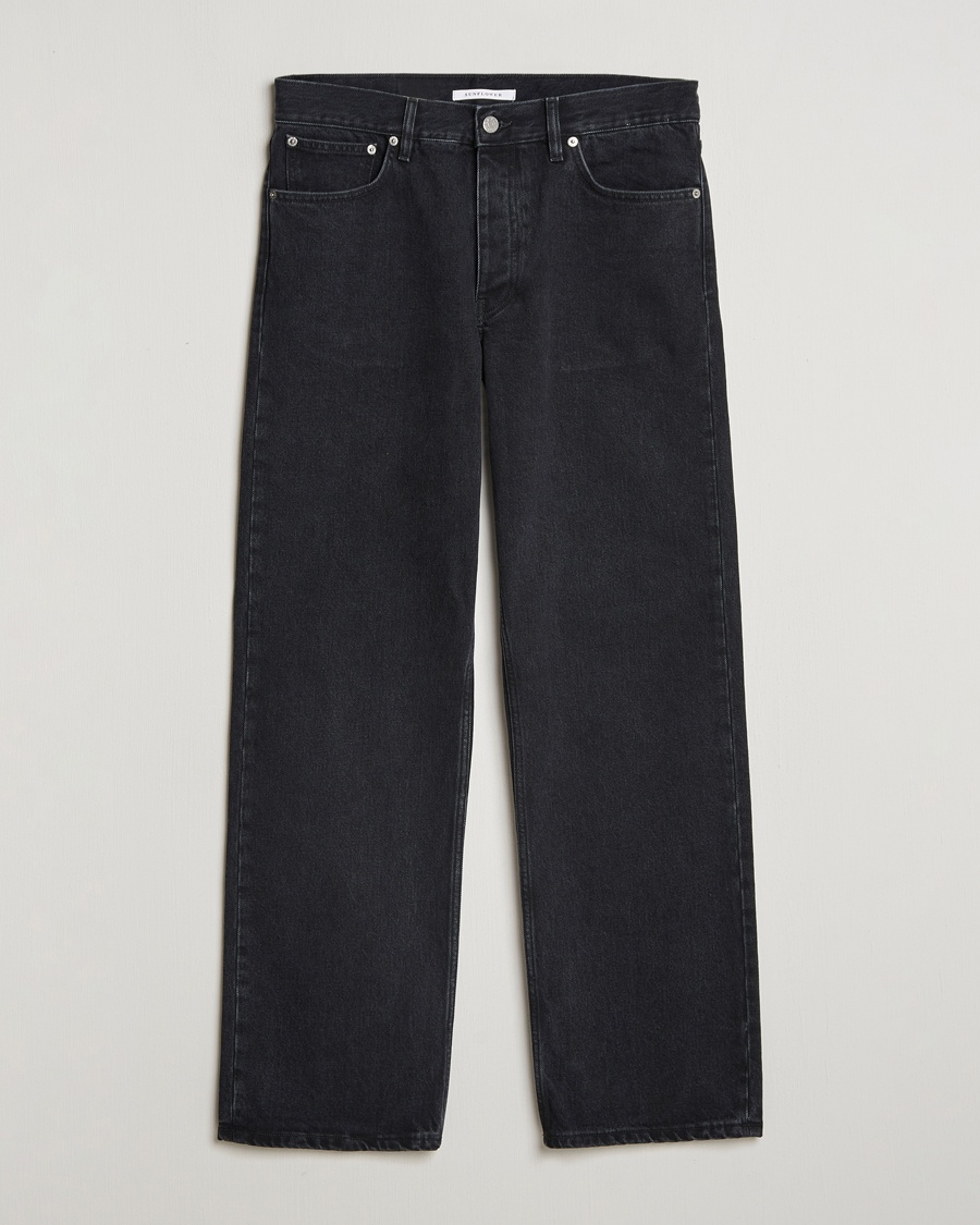 Sunflower Loose Jeans Black Wash 2 – Schwarz