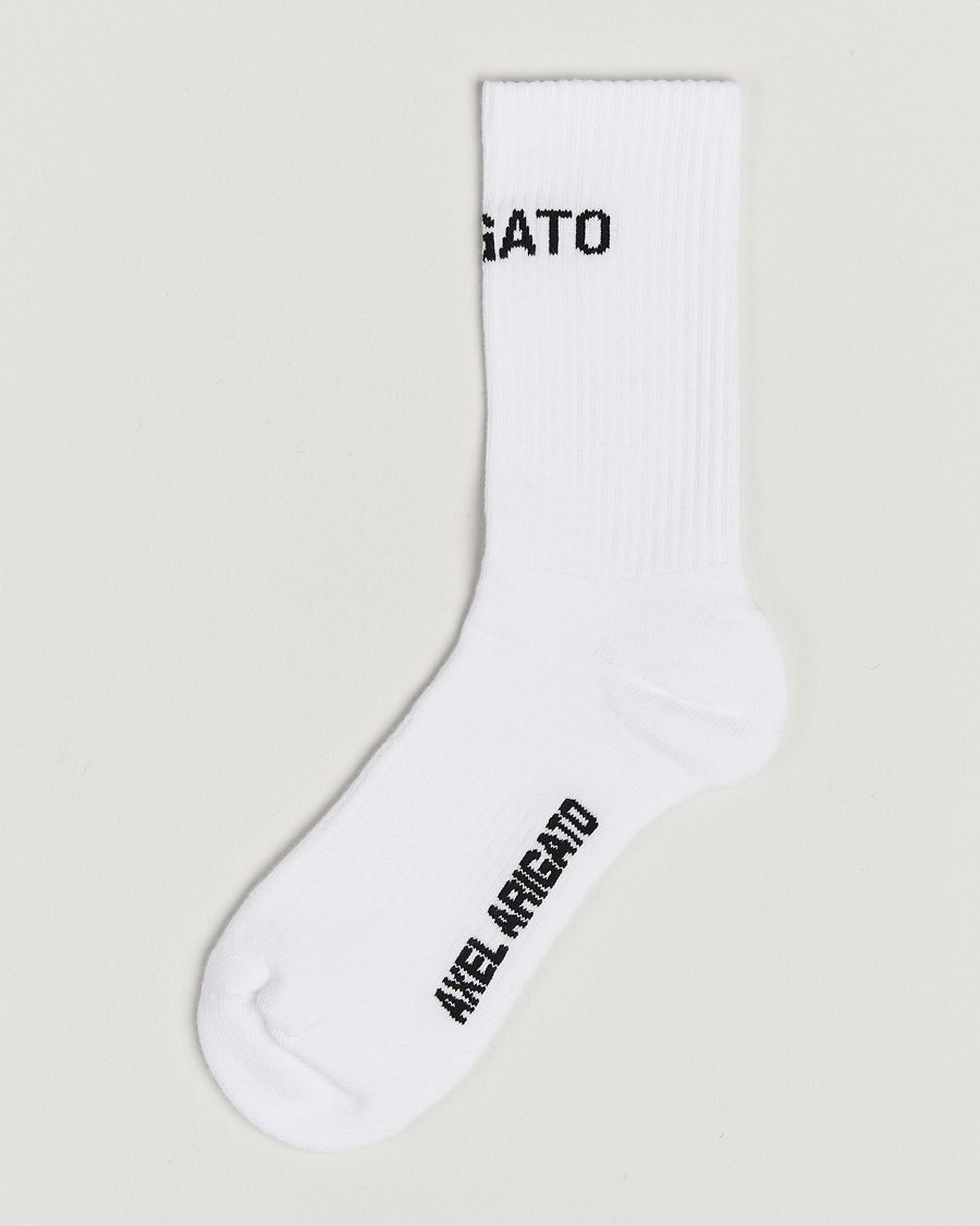 Axel Arigato Logo Tube Sock White – Weiß