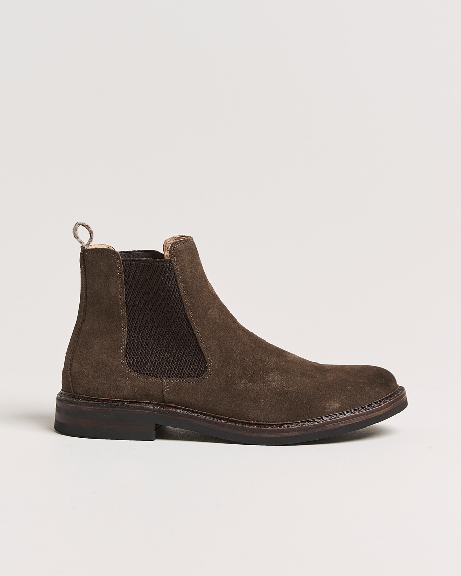 Astorflex Bitflex Dainite Chelsea Boot Dark Brown Suede – Braun