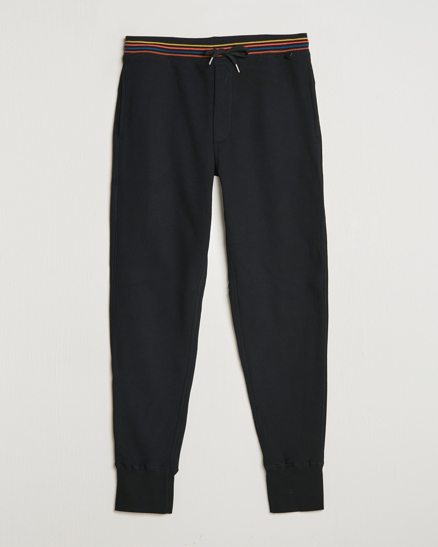 Paul Smith Artist Rib Sweatpants Black – Schwarz