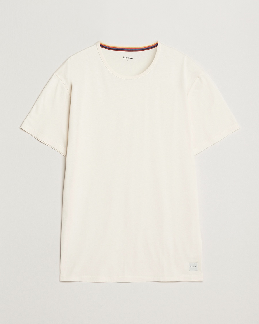 Paul Smith Artist Rib Crew Neck T-Shirt White – Weiß