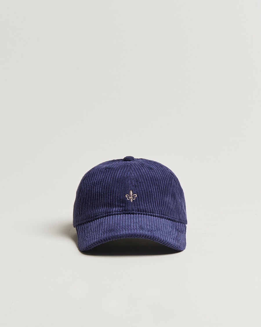Morris Lily Cord Cap Blue – Blau