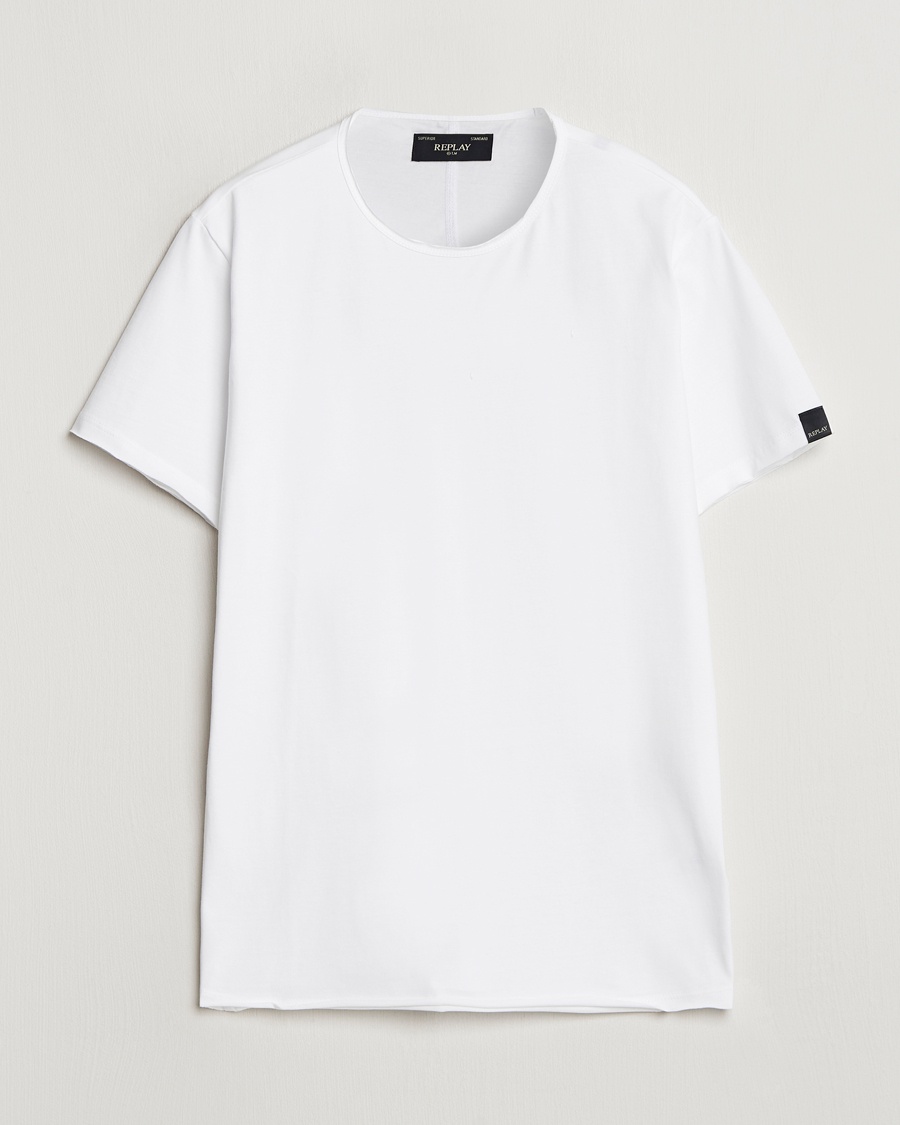 Replay Crew Neck T-Shirt White – Weiß