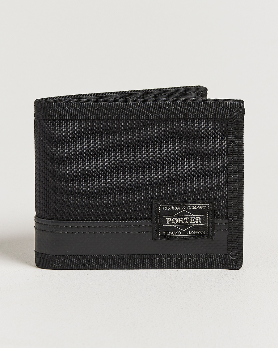 Porter-Yoshida & Co. Heat Wallet Black – Schwarz
