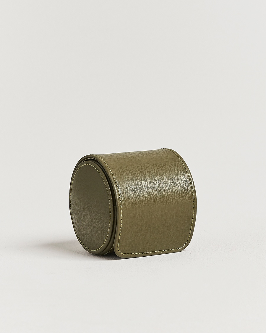WOLF Single Watch Roll Earth Olive – Grün