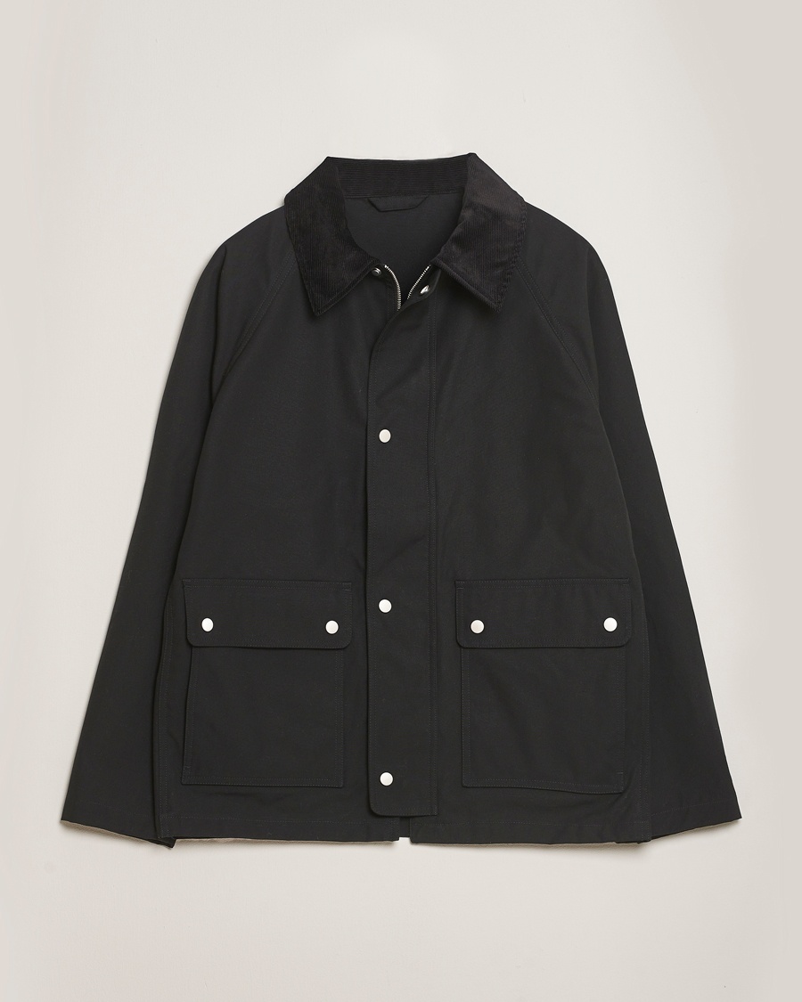 NN07 Glenn Brittish Millrain Jacket Black – Schwarz