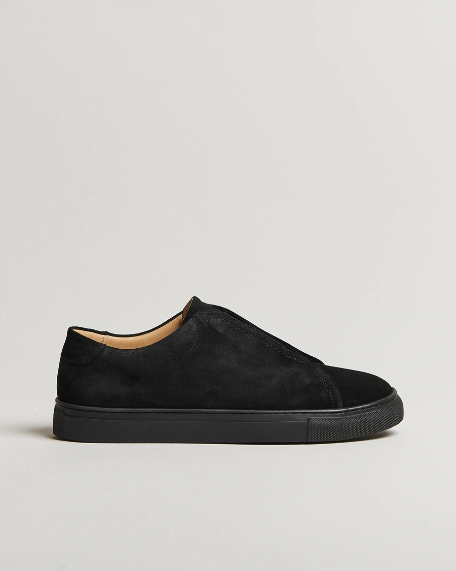 Myrqvist Alnö Sneakers Black Suede – Schwarz