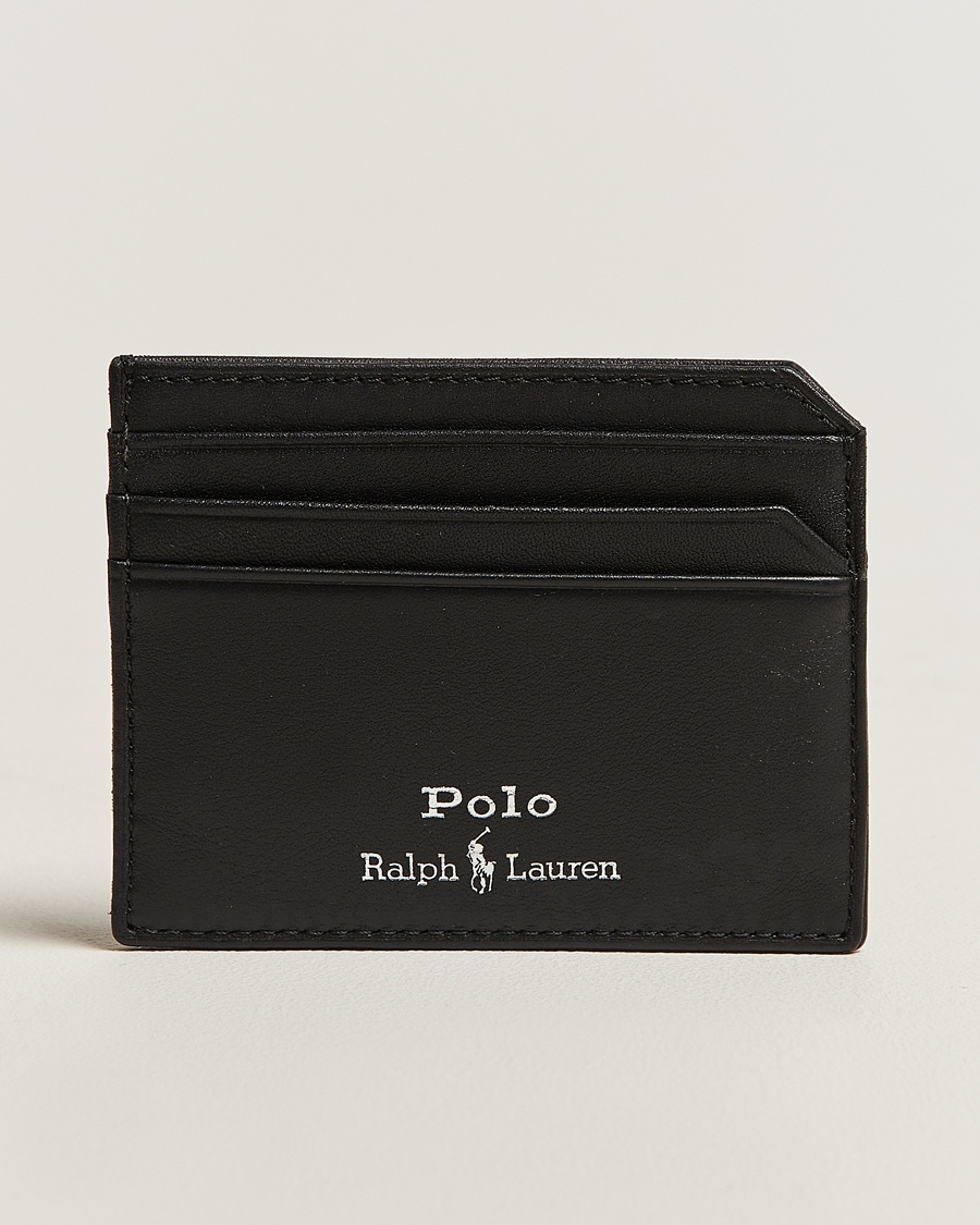 Polo Ralph Lauren Polo Ralph LaurenCard Holder Smooth LeatherBlack – Schwarz