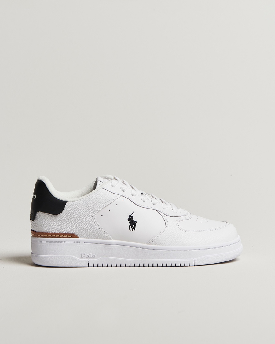 Polo Ralph Lauren Masters Court Sneakers White/Black – Weiß