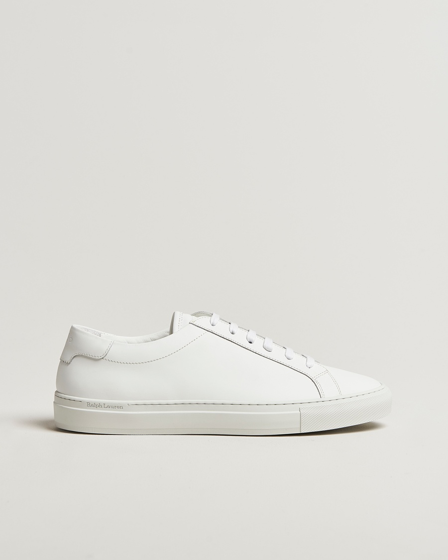 Polo Ralph Lauren Jermain Lux Leather Sneaker White – Weiß