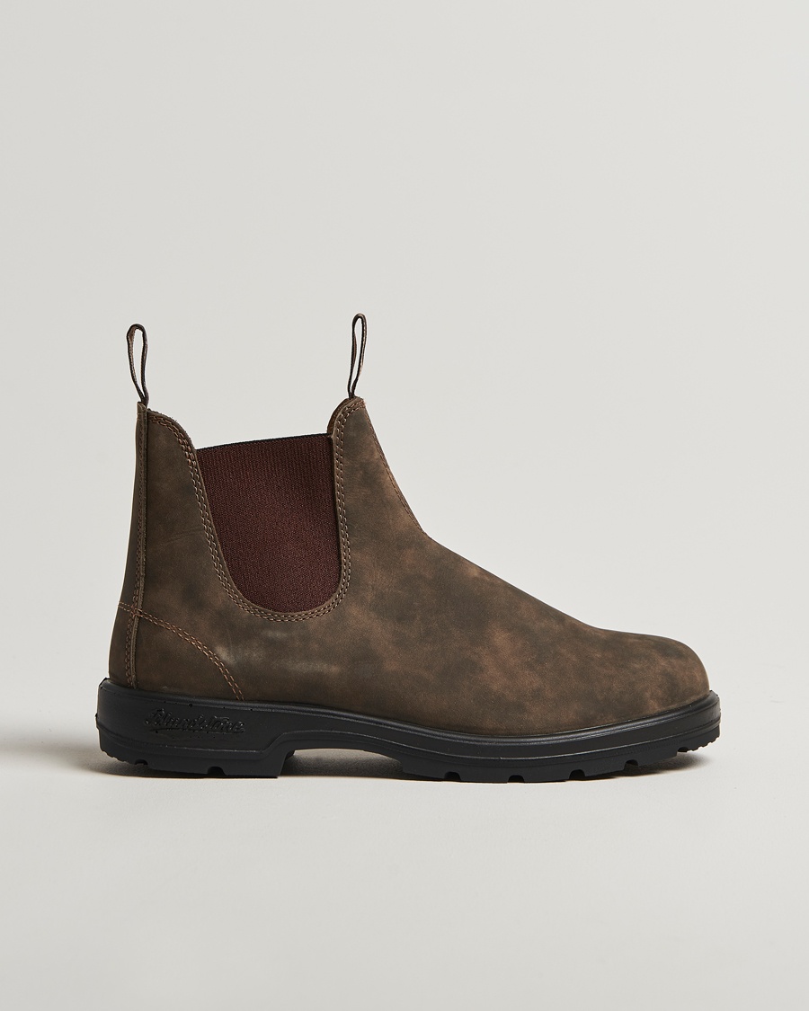 Blundstone 585 Original Leather Chelsea Boot Rustic Brown – Braun
