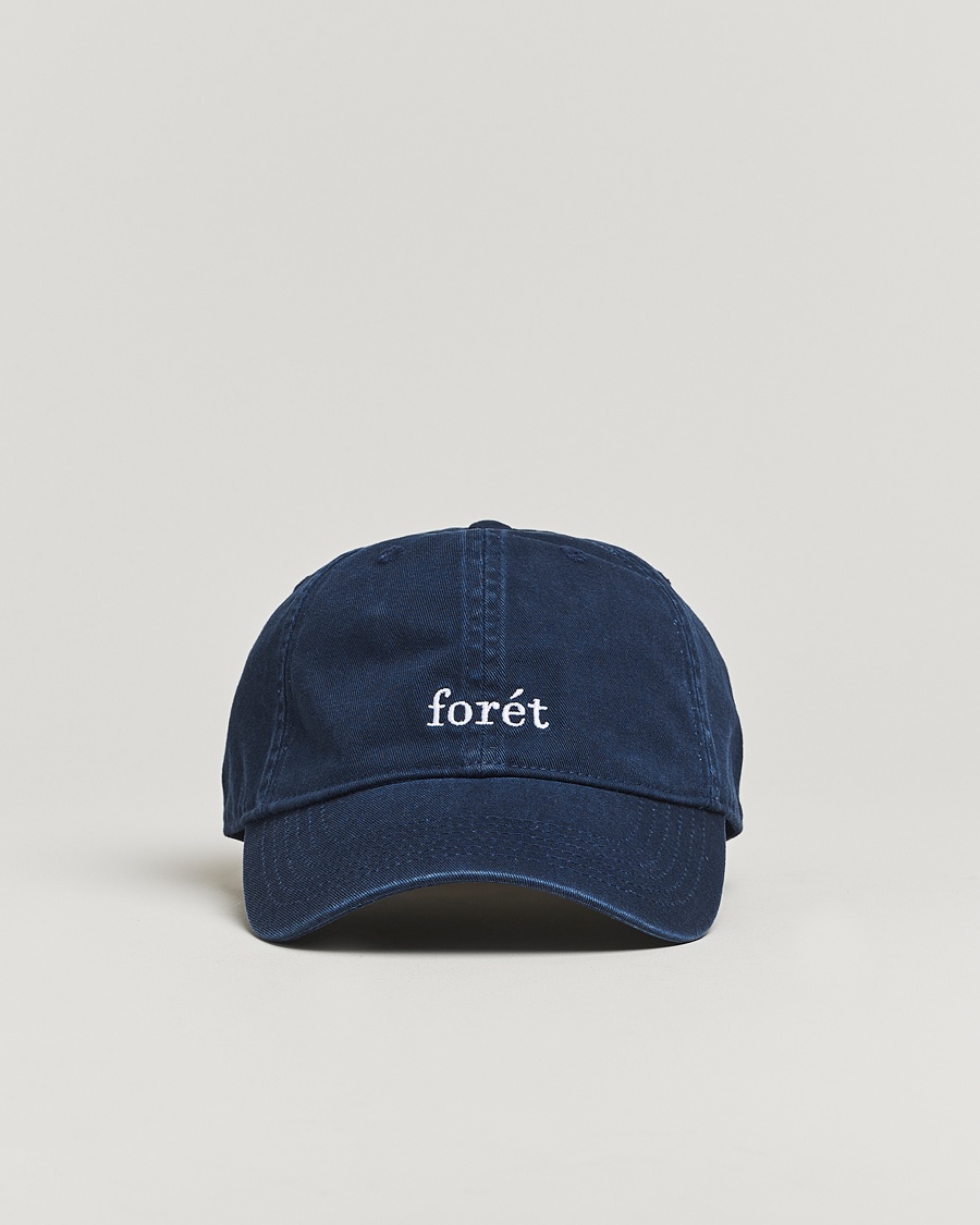 Forét Hawk Washed Cap Navy – Blau