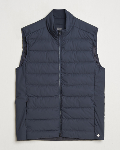 Scandinavian Edition Ratio II Down Padded Vest Midnight Blue – Blau