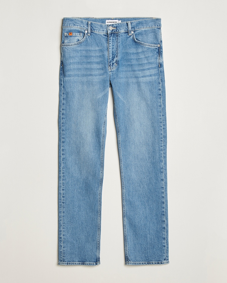 J.Lindeberg Jax Light Wash Slim Jeans Light Blue – Blau