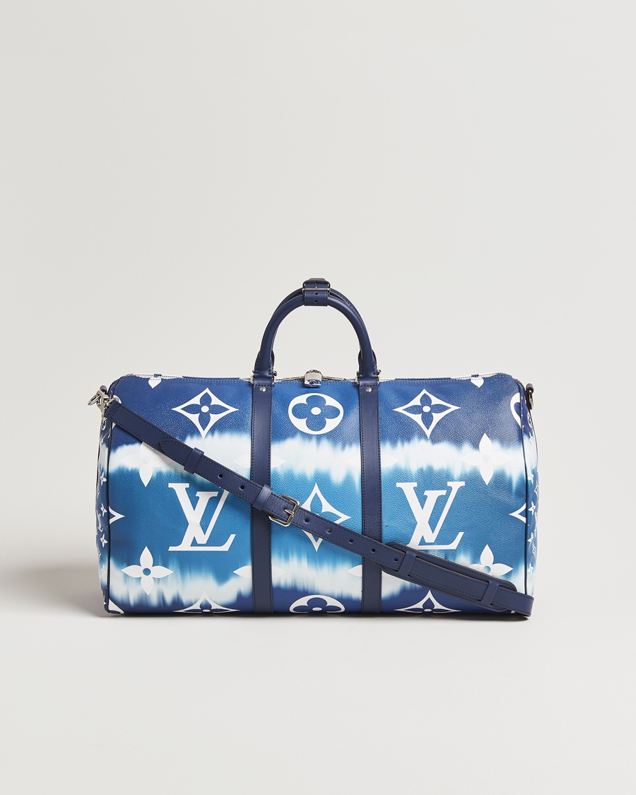 Louis Vuitton Pre-Owned Keepall Bandoulière 50 Escale Limited Edition – Blau